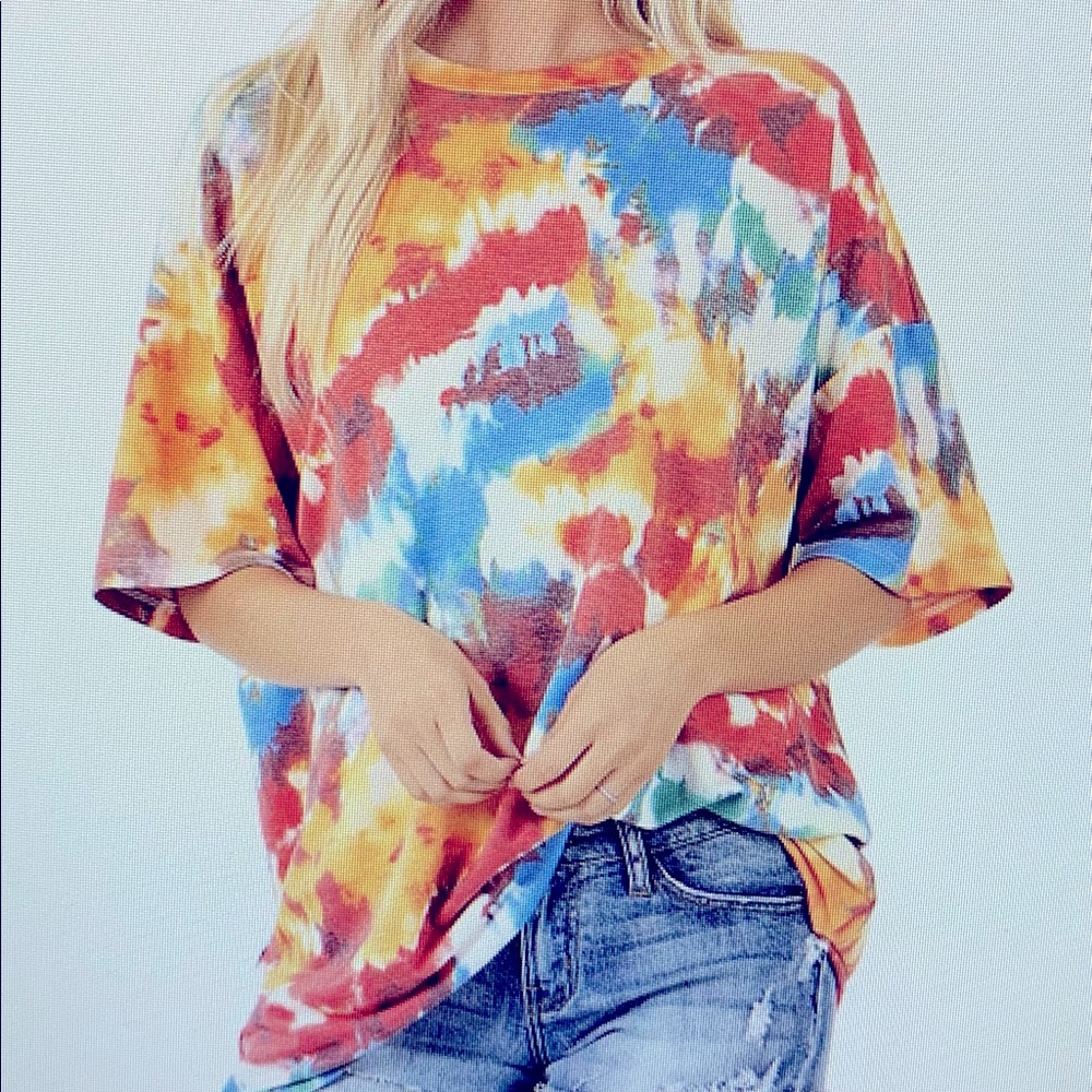 Tie dyed shirt